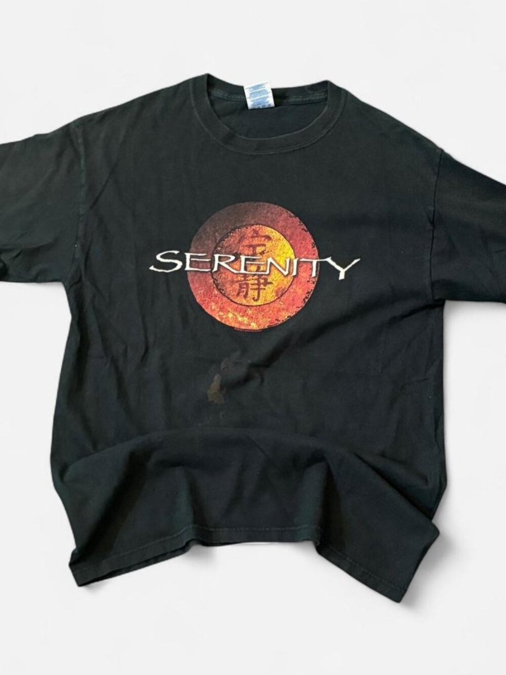 2005 Serenity movie black M&O Knits graphic tee